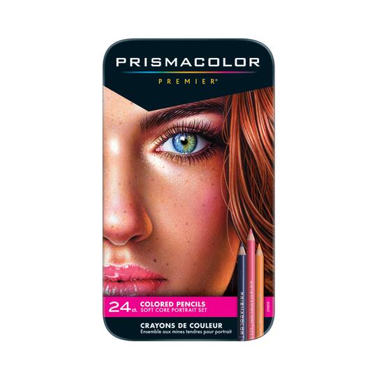 Prismacolor® Premier® 24 Piece Colored Pencil Portrait Set